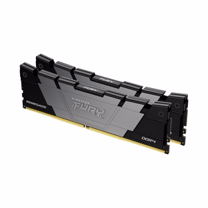 Kingston Technology FURY 16GB 3200MT/s DDR4 CL16 DIMM (2 vnt. rinkinys) Renegade juodas
