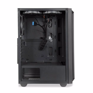 iBox CETUS 906 Midi Tower juodas kompiuterio korpusas