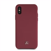 Mercedes Silicone Line dėklas telefonui iPhone X/XS - raudonas