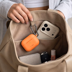 Tech-Protect Силиконовый чехол Hook для AirPods Pro - оранжевый