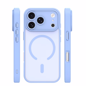 Mag Matt dėklas iPhone 17 Pro Max 6,9'' šviesiai mėlynas