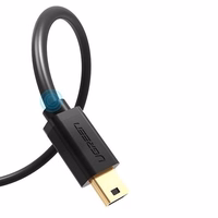 Ugreen USB kabelis – mini USB 480 Mbps 2 m US132 (juodas)