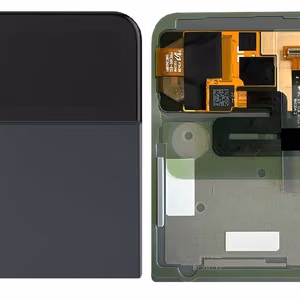 LCD ekranas Samsung F721 Z Flip4 5G su jutikliniu ekranu ir rėmu (Išorinis) Graphite originalus (naudotas Grade B)