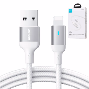 Joyroom Extraordinary Series A10 USB-A / Lightning 2.4A кабель 1.2 m - белый