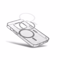 Crong Clear MAG Cover - iPhone 15 Pro MagSafe dėklas (Clear)