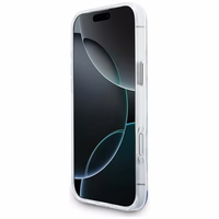 Karl Lagerfeld IML Peekaboo MagSafe Dėklas for iPhone 17 Pro Max - Clear