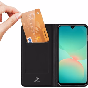 Dux Ducis Skin Pro dėklas Samsung Galaxy A27 5G (A276), juodas