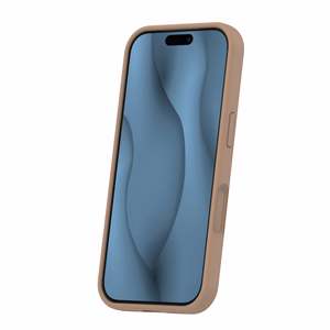 Silicone Thin Mag dėklas iPhone 17 Pro 6,3" rudas