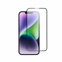 Apsauginis stiklas Blue Star - APP IPHONE 13/13 Pro/14/16e 5D pilnas dangtis juodas