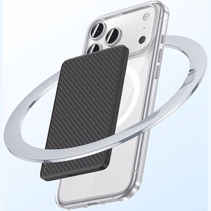 Benks Magnetic Crystal magnetinis dėklas (C.K.JC.AP.00.0072), skirtas iPhone 18 Pro / 17 Pro, skaidrus, su kameros valdymo mygtuku
