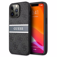 Guess GUHCP13L4GDGR iPhone 13 Pro / 13 6.1" pilkas/pilkas hardcase 4G Stripe