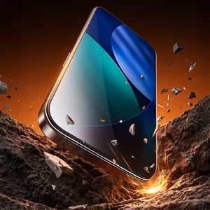 Rock Apsauginis stiklas HD Pilnas padengimo Antistatinis ant Iphone 17