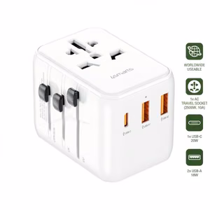 Nomad pasaulinis kelioninis adapteris 20W