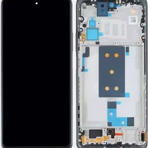 LCD ekranas Xiaomi 11T 5G su jutikliniu ekranu su rėmeliu Meteorite Grey originalus (service pack)