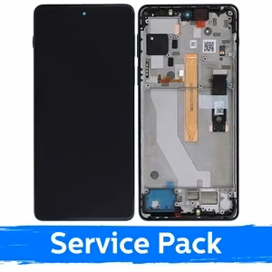 LCD Display Compatible With Motorola Edge 20 Pro XT2153 / Midnight Blue / Original (Service Pack)