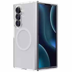 Uniq LifePro Xtreme Magclick įkrovimo dėklas Samsung Galaxy Z Fold 7 - skaidrus