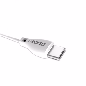 USB laidas Dudao L4T baltas Type-C 200cm