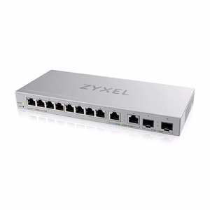 Zyxel XGS1210-12-ZZ0102F tinklo komutatorius Valdomas Gigabit Ethernet (10/100/1000) Pilka