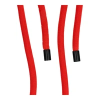 SWING (8mm) Telefono dirželis, Telefono pakabukas su reguliuojamu ilgiu / virvės ilgis 165cm (maks. 82.5cm kilpoje) / ant peties arba kaklo - raudonas