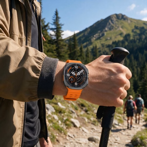 Tech-Protect Iconband Pro dirželis, skirtas „Samsung Galaxy Ultra 47 mm“ – oranžinis