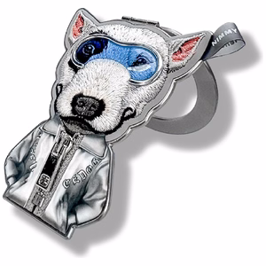 Nimmy Cool&Cute 2.0 Dog magnetinis pakabukas pilkas