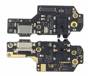 Lanksčioji jungtis Xiaomi Redmi Note 8 įkrovimo kontaktu ir mikrofonu (service pack)