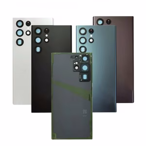 Galinis dangtelis skirtas Samsung S908 S22 Ultra / Green / (su kameros stikliuku) OEM