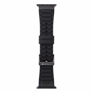 FORCELL F-DESIGN FA06 silikoninis dirželis APPLE laikrodžiui 38 / 40 / 41 mm juodas