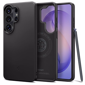 Spigen Thin Fit Mag MagSafe dėklas Samsung Galaxy S26 Ultra - juodas