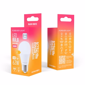 Forever Light LED Bulb E27 G45 7.2W 840lm 3000K class E