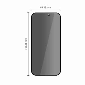 Tech-Protect Quick Set Spy+ 2 vnt. privatumo apsauginių stiklų rinkinys, skirtas iPhone 18 Pro