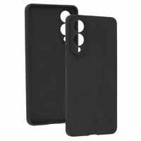 Nugarinis dėklas MATT Samsung Galaxy S25 Edge juodas