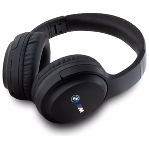 BMW Bluetooth ENC ausinės BMBHMIAV27MBCTK juodos/juodos spausdinti logotipai