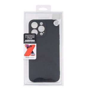 Mercury Semi-Silicone MagSafe dėklas, skirtas Samsung S23 FE, juodas