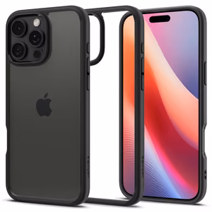 Spigen Ultra Hybrid Dėklas iPhone 16 Pro Max - matinis juodas