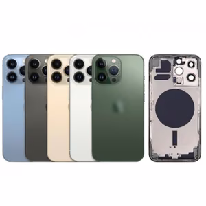 Galinis dangtelis suderinamas su iPhone 13 Pro pilnas korpusas / Grafitinis / OEM