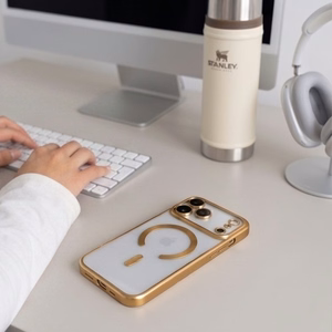 Tech-Protect MagFlex dėklas, skirtas iPhone 18 Pro / 17 Pro, auksinis