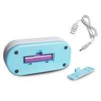 Collapsable LED desk Lamp 10W, 3000/4500/6000K, 1200mAh, blue, LTC