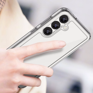 Kosminis dėklas su geliniu rėmu Google Pixel 10 Pro XL 5G - skaidrus