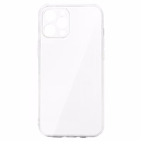 Galinė dėklas 2 mm Perfect iPhone 12 Pro skaidrus
