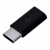 Savio AK-31 / B kabelių sąsaja / invertavimo adapteris Micro USB USB 3.1 Typ C Juoda