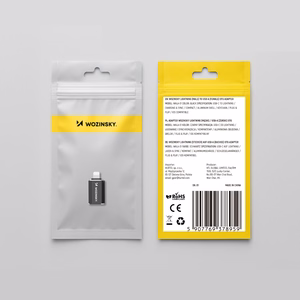 Wozinsky WALA-01 Lightning į USB-A OTG adapteris – juodas
