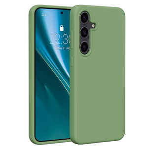 Etteri silikoninis dėklas telefonui Samsung Galaxy S24 Plus - šviesiai žalias