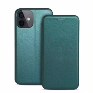 Dėklas Book Elegance Xiaomi Redmi Note 14 5G tamsiai žalias
