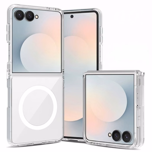Tech-Protect FlexAir Hybrid MagSafe Case for Samsung Galaxy Z Flip 8 - Transparent
