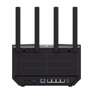 Belaidis maršrutizatorius ASUS RT-BE92U 9700 Mbps Wi-Fi 7 4 antenos