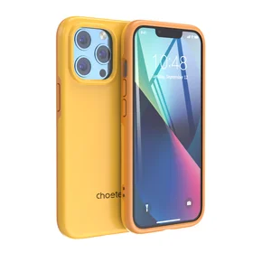 Choetech MFM Apsauginis dėklas iPhone 13 Pro Max oranžinis (PC0114-MFM-YE)