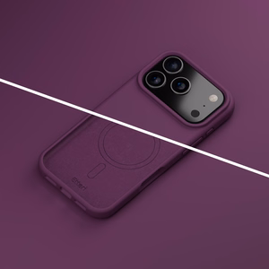 Etteri Silicone Mag dėklas, skirtas iPhone 17 Pro Max / 18 Pro Max 6,9 col., tamsios vyšnių spalvos
