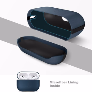 Tech-Protect NaturalFit dėklas AirPods Pro 3 tamsiai mėlynas