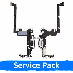 Įkrovimo lizdas skirtas Apple iPhone 17 Pro su flex / tamsiai oranžinis / (Service Pack)